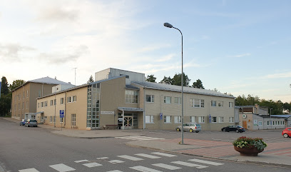 Karjaan terveyskeskus kaupungissa Karis