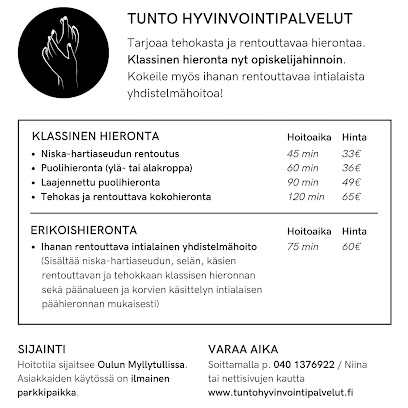 Tunto hyvinvointipalvelut – Oulu